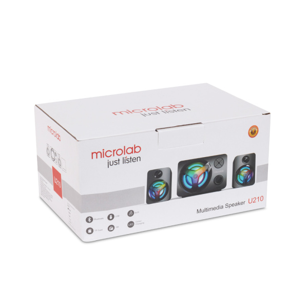 Акустическая система Microlab U210 Чёрный в интернет магазине Stels.kz