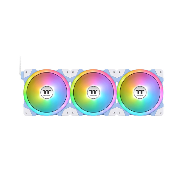 Кулер для компьютерного корпуса Thermaltake SWAFAN EX12 ARGB Sync 3 Pack Hydrangea Blue