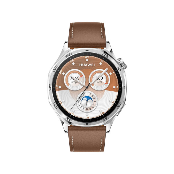 Смарт часы Huawei Watch GT 5 VLI-B19 46mm Brown Composite Leather Strap в интернет магазине Stels.kz