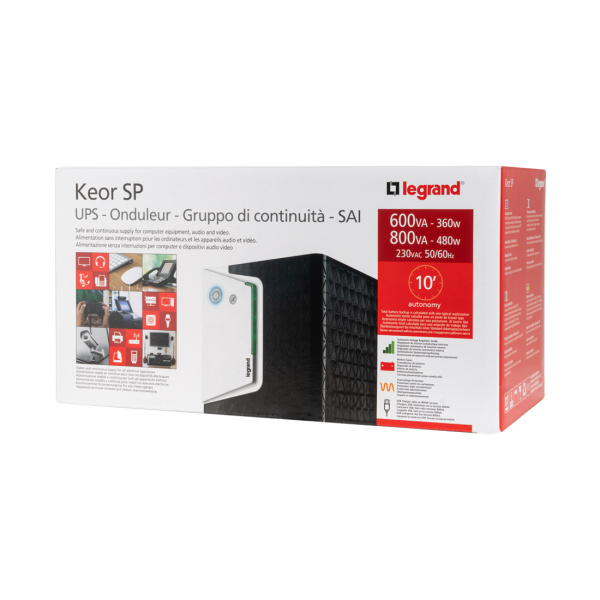 Купить не дорого Источник бесперебойного питания Legrand Keor SP 600 ВА в интернет магазине Stels.kz Источник бесперебойного питания Legrand Keor SP 600 ВА в интернет магазине Stels.kz