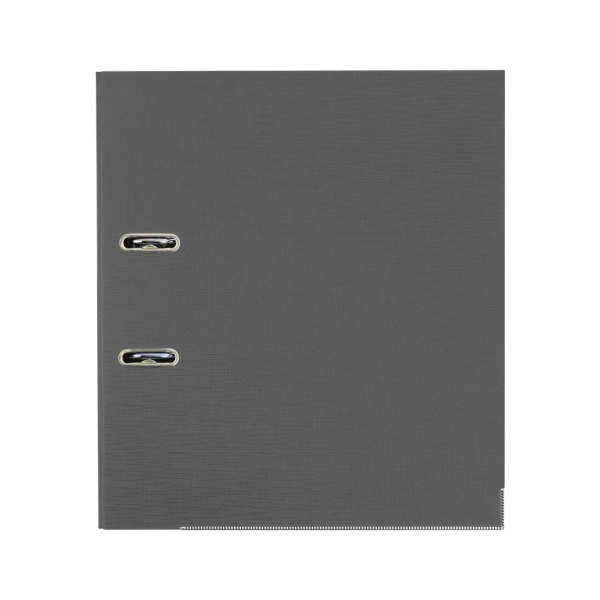 Папка-регистратор Deluxe с арочным механизмом, Office 2-GY27, А4, 50 мм, серый в интернет магазине Stels.kz