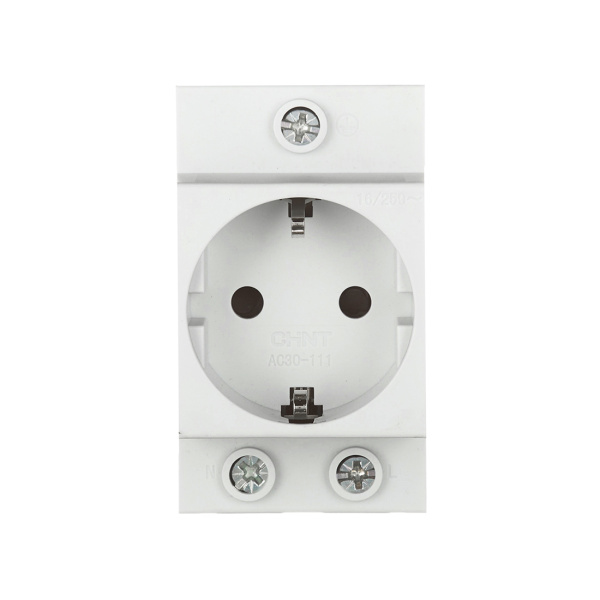 Купить не дорого Розетка CHINT AC30-111 с ЗК на DIN-рейку в интернет магазине Stels.kz Розетка CHINT AC30-111 с ЗК на DIN-рейку в интернет магазине Stels.kz