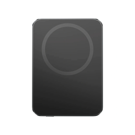 Портативный внешний аккумулятор Xiaomi UltraThin Magnetic Power Bank 5000 15W GL Graphite Black в интернет магазине Stels.kz