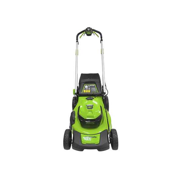 Газонокосилка аккумуляторная Greenworks 40V 48 см бесщеточная самоходная c 1хАКБ 4 Ач и ЗУ в интернет магазине Stels.kz