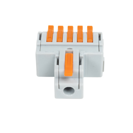 Клемма Deluxe F15 (0,08-4,0мм 32А) 1 ввод 5 выводов в интернет магазине Stels.kz