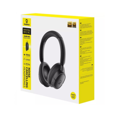 Наушники Baseus Bass BH1 NC Black (A0203703) в интернет магазине Stels.kz