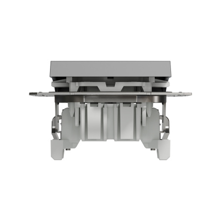 Переключатель одноклавишный SE EPH0400171 Asfora антрацит в интернет магазине Stels.kz