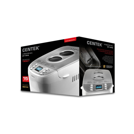 Хлебопечь Centek CT-1415 Белый в интернет магазине Stels.kz