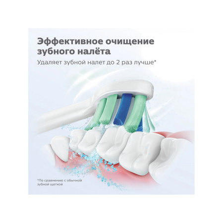 Стандартные насадки для звуковой зубной щетки Philips Sonicare ProResults HX6012/07 2шт в интернет магазине Stels.kz
