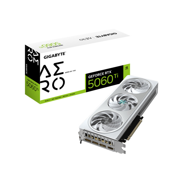 Купить не дорого Видеокарта Gigabyte (GV-N506TAERO OC-16GD) RTX5060Ti AERO OC 16G в интернет магазине Stels.kz Видеокарта Gigabyte (GV-N506TAERO OC-16GD) RTX5060Ti AERO OC 16G в интернет магазине Stels.kz