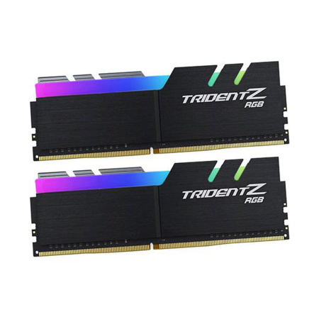 Комплект модулей памяти G.SKILL TridentZ RGB F4-2666C18D-16GTZR DDR4 16GB (Kit 2x8GB) 2666MHz в интернет магазине Stels.kz