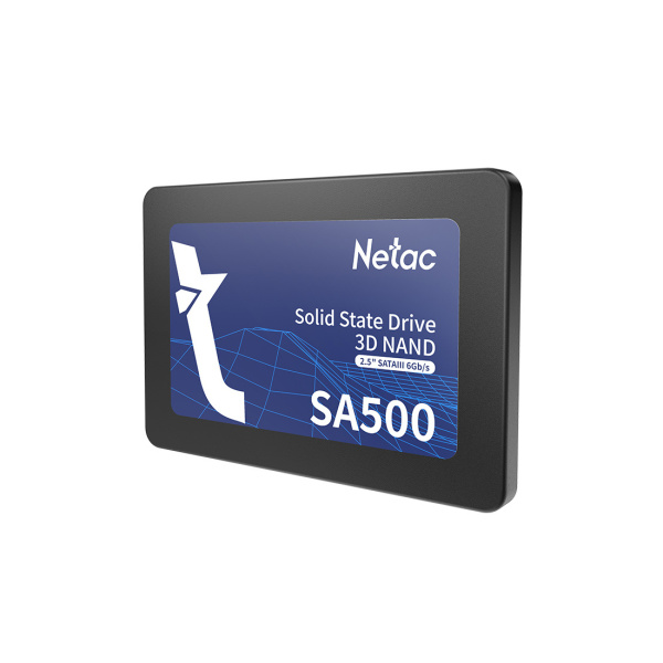 Купить не дорого Твердотельный накопитель SSD Netac NT01SA500-480-S3X 480GB SATA в интернет магазине Stels.kz Твердотельный накопитель SSD Netac NT01SA500-480-S3X 480GB SATA в интернет магазине Stels.kz