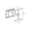 Кронштейн XG FMW-3775 для ТВ и мониторов 37"- 75"