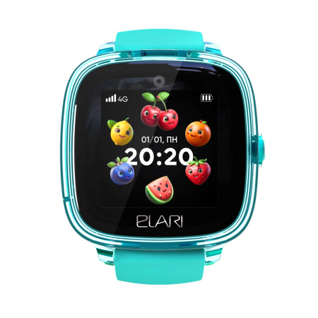 Смарт часы Elari KidPhone 4G Fresh Зеленый в интернет магазине Stels.kz