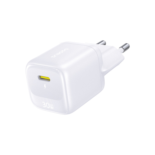 Адаптер питания Baseus FN22 1C 30W EU Moon White (E0123101) в интернет магазине Stels.kz