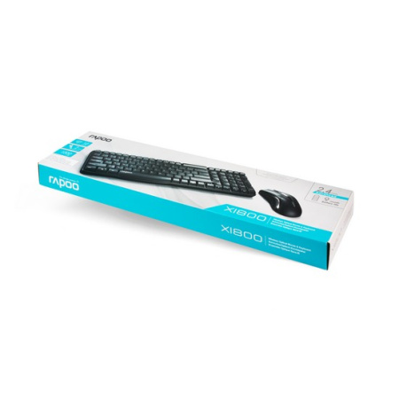 Комплект Клавиатура + Мышь Rapoo X1800S в интернет магазине Stels.kz