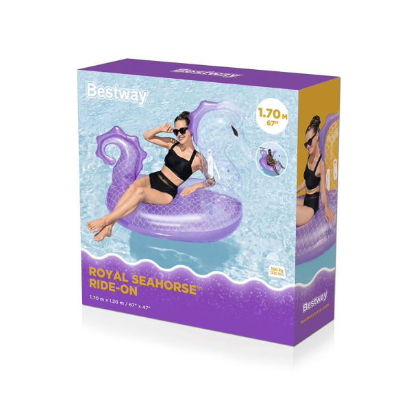 Надувная игрушка Bestway 41505 в форме морского конька для плавания в интернет магазине Stels.kz