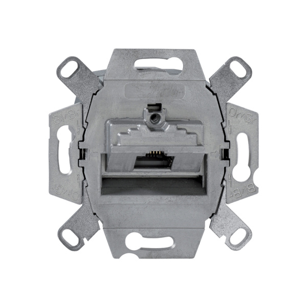 Компьютерная розетка MERTEN MTN4530-0000 RJ45 8 конт. кат.6