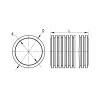 Двустенная труба ПНД DKC 121911 гибкая для кабельной канализации д.110мм с протяжкой в интернет магазине Stels.kz