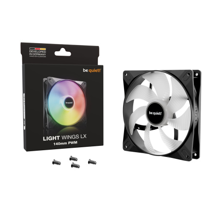 Вентилятор для компьютерного корпуса Bequiet! Light Wings LX 140mm PWM в интернет магазине Stels.kz