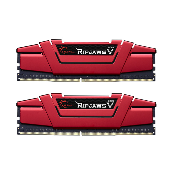 Комплект модулей памяти G.SKILL RipjawsV F4-3000C16D-32GVRB DDR4 32GB (Kit 2x16GB) 3000MHz в интернет магазине Stels.kz