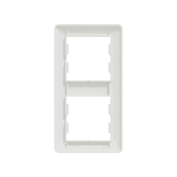 Рамка вертикальная SE EPH5815221 Asfora EM 2 постовая белый в интернет магазине Stels.kz