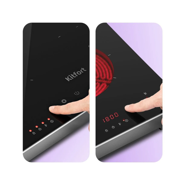 Купить не дорого Индукционно-инфракрасная плита Kitfort КТ-164 в интернет магазине Stels.kz Индукционно-инфракрасная плита Kitfort КТ-164 в интернет магазине Stels.kz