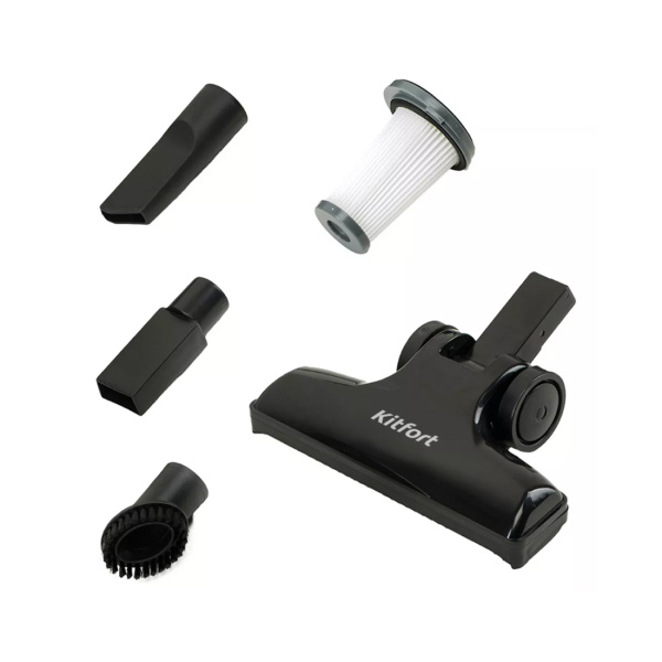 Проводной вертикальный пылесос Kitfort КТ-525-2 серый в интернет магазине Stels.kz