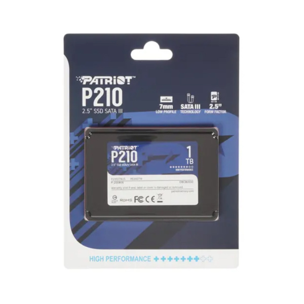 Купить не дорого Твердотельный накопитель SSD Patriot P210S1TB25 1TB SATA в интернет магазине Stels.kz Твердотельный накопитель SSD Patriot P210S1TB25 1TB SATA в интернет магазине Stels.kz