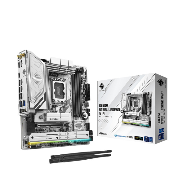 Материнская плата ASRock B860M STEEL LEGEND WIFI Материнская плата ASRock B860M STEEL LEGEND WIFI