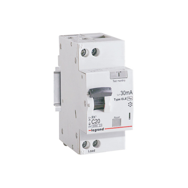 АВДТ Legrand 419400 1П+Н 20А АC RX3 30мA АВДТ Legrand 419400 1П+Н 20А АC RX3 30мA