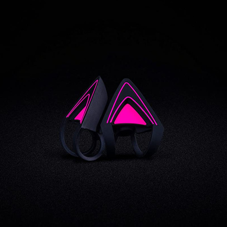 Накладные кошачьи ушки на гарнитуру Razer Kitty Ears for Kraken - Neon Purple в интернет магазине Stels.kz