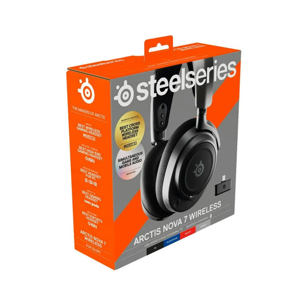 Купить не дорого Гарнитура Steelseries Arctis Nova 7 в интернет магазине Stels.kz Гарнитура Steelseries Arctis Nova 7 в интернет магазине Stels.kz