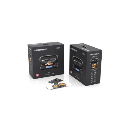 Гриль Redmond SteakMaster GM301 Серый/металл в интернет магазине Stels.kz