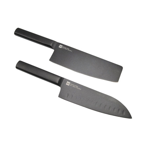 Набор ножей HuoHou Cool black non-stick steel knife set Набор ножей HuoHou Cool black non-stick steel knife set