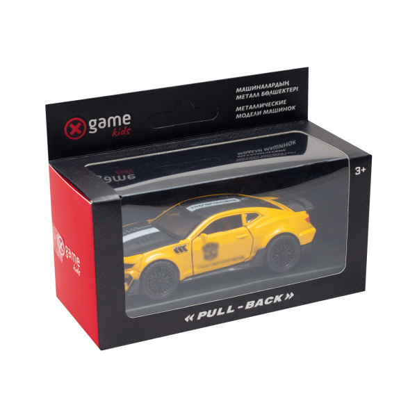 Металлическая машинка X-GAME 89600Y в интернет магазине Stels.kz
