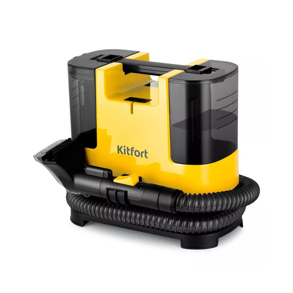 Моющий пылесос Kitfort КТ-5162-3 черно-желтый Моющий пылесос Kitfort КТ-5162-3 черно-желтый