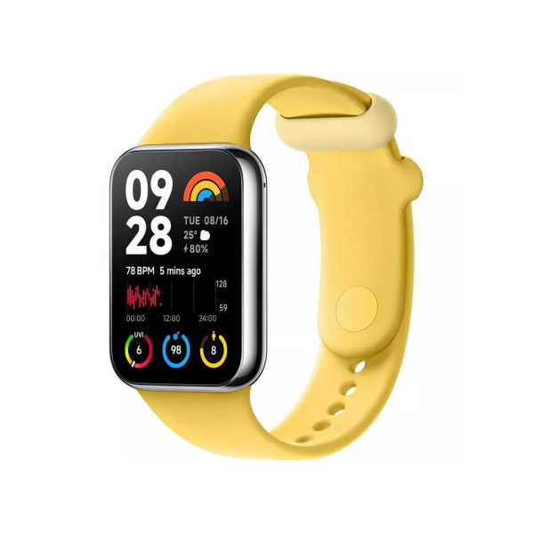Сменный браслет Xiaomi TPU Quick Release Strap Lemon yellow в интернет магазине Stels.kz