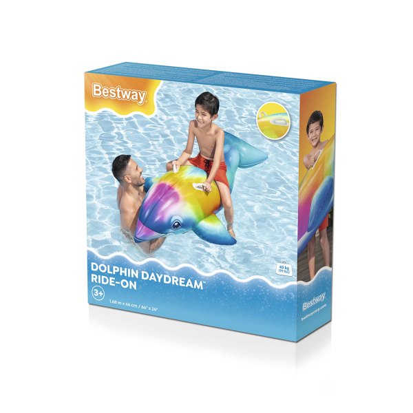 Надувная игрушка Bestway 41541 в виде дельфина для плавания в интернет магазине Stels.kz