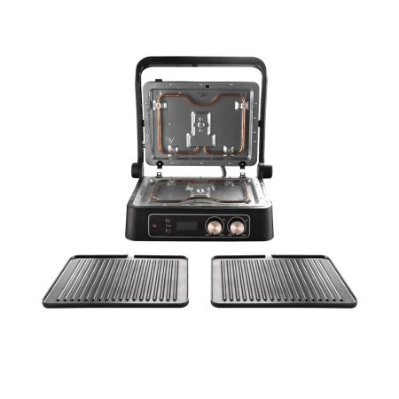 Гриль Redmond SteakMaster RGM-M817D Черный/сталь в интернет магазине Stels.kz