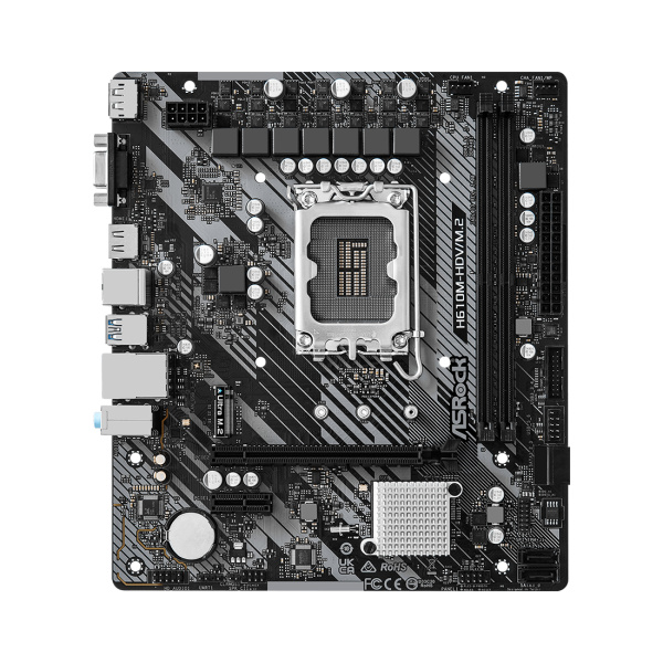 Купить не дорого Материнская плата ASRock H610M-HDV/M.2 R2.0 в интернет магазине Stels.kz Материнская плата ASRock H610M-HDV/M.2 R2.0 в интернет магазине Stels.kz