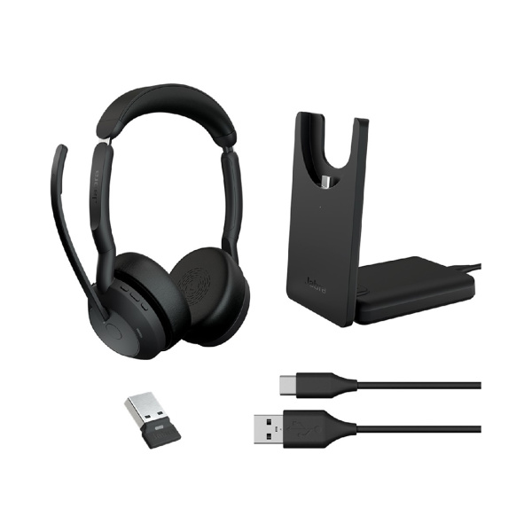 Гарнитура Jabra Evolve2 55, Link380a MS Stereo Stand в интернет магазине Stels.kz