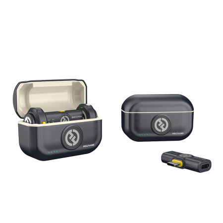 Петличный микрофон Hollyland Lark M2 Lighting Черный в интернет магазине Stels.kz