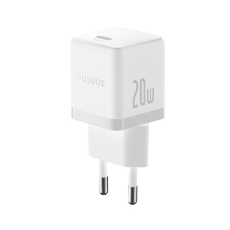 Адаптер питания Baseus Palm 1C 20W White (P10111602213-01) в интернет магазине Stels.kz