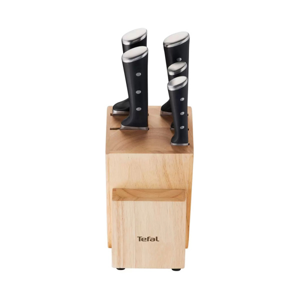 Купить не дорого Набор ножей Tefal Ice force stainless steel K232S574 5шт в интернет магазине Stels.kz Набор ножей Tefal Ice force stainless steel K232S574 5шт в интернет магазине Stels.kz