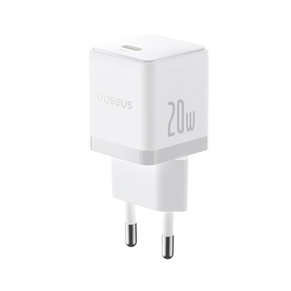 Адаптер питания Baseus Palm 1C 20W White (P10111602213-01) в интернет магазине Stels.kz