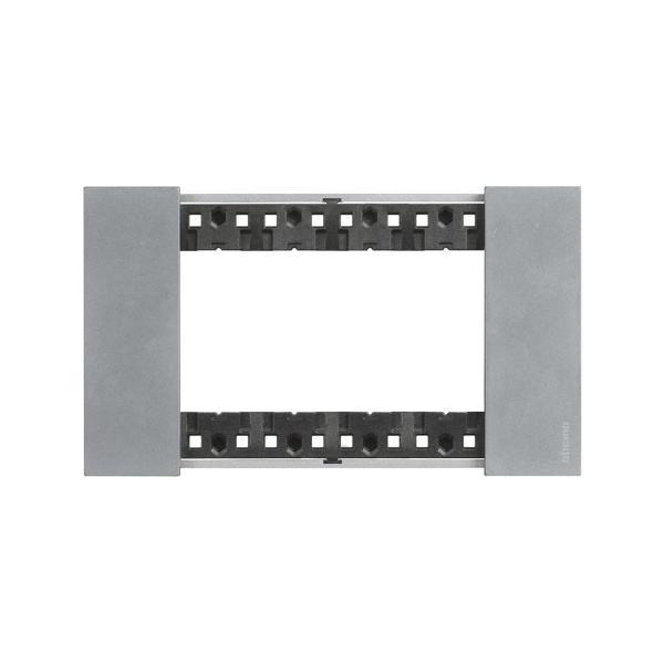 Рамка декоративная Bticino KA4804NW Living Now 4 модуля Луна