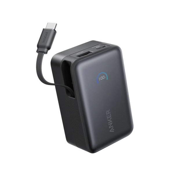 Портативный внешний аккумулятор Anker Nano 10000mAh 45W (A1638H11) Черный в интернет магазине Stels.kz
