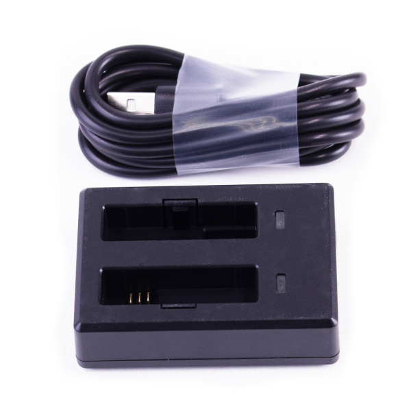 Зарядное устройство SJCAM SJ301 для 2-х аккумуляторов M20 в интернет магазине Stels.kz