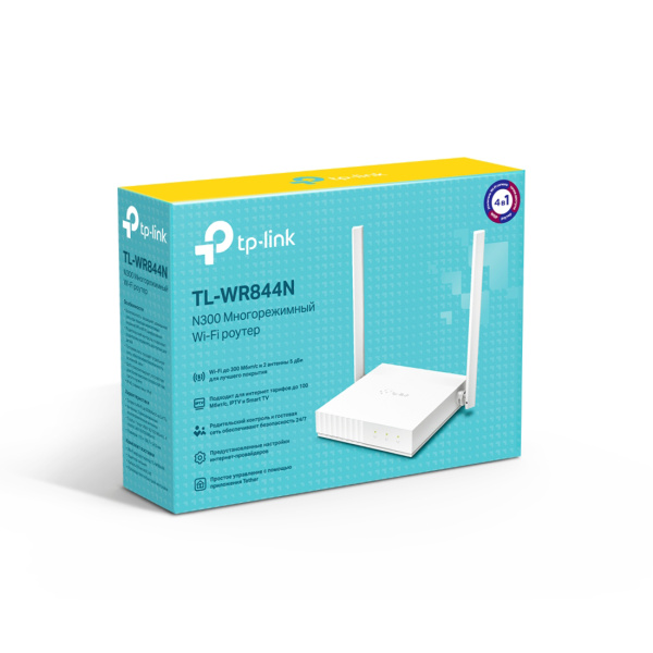 Купить не дорого Маршрутизатор TP-Link TL-WR844N в интернет магазине Stels.kz Маршрутизатор TP-Link TL-WR844N в интернет магазине Stels.kz